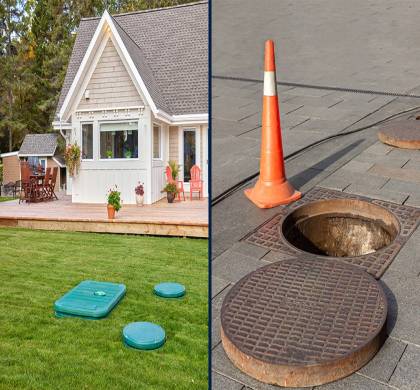 How to Tell if You Have a Septic System or a Municipal Sewer Line